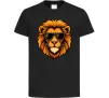 Детская футболка Крутий лев Черный Детская футболка Крутий лев Черный фото