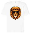Футболка Оверсайз Крутий лев Белый фото