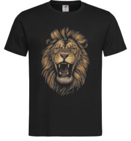 Мужская футболка Голова лева
