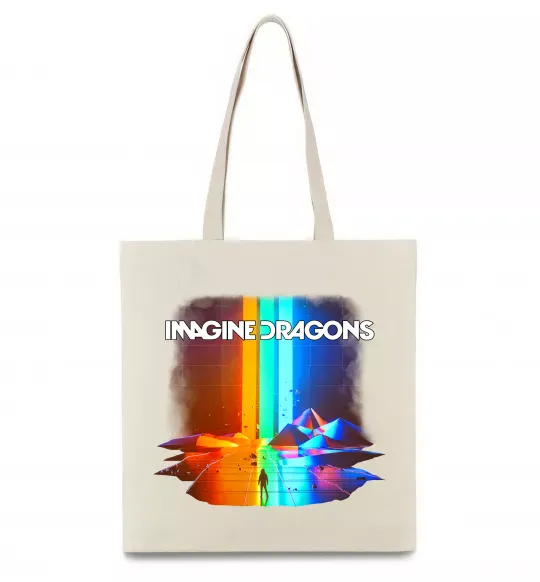 Эко-сумка Imagine Dragons Бежевый фото
