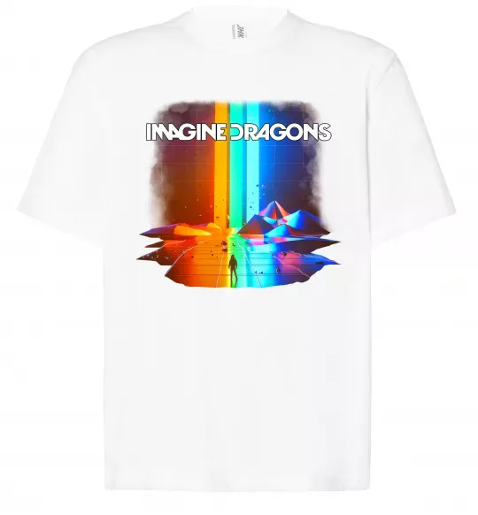 Футболка Оверсайз Imagine Dragons Белый фото