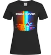 Женская футболка Imagine Dragons Черный фото