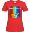 Женская футболка Imagine Dragons Красный фото