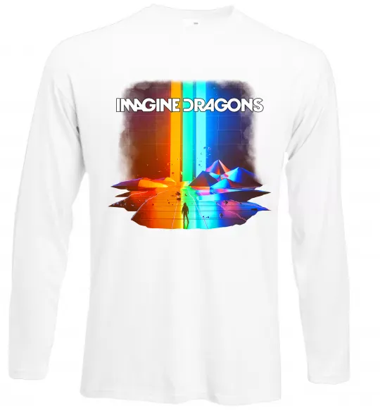 Лонгслив Imagine Dragons Белый фото