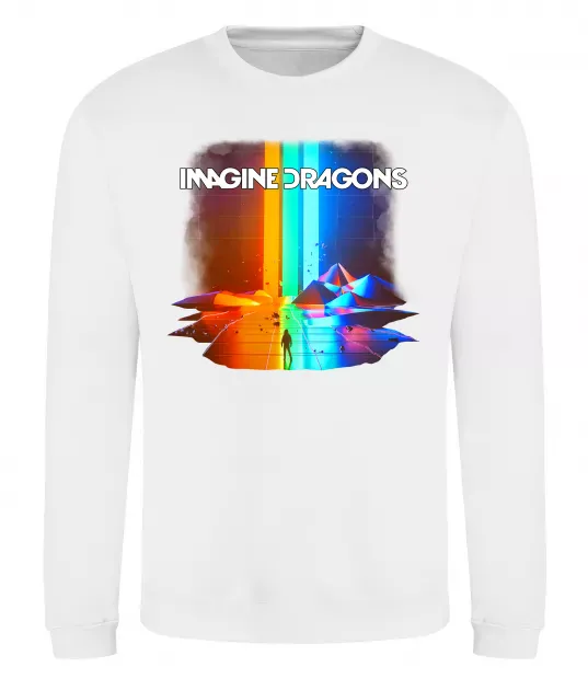 Свитшот Imagine Dragons Белый фото