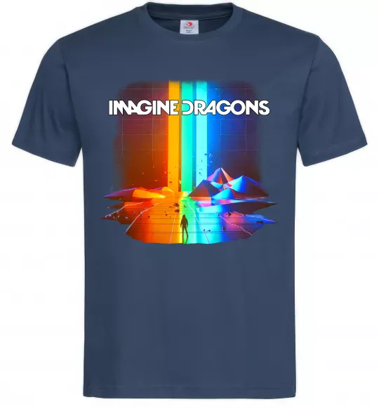 Мужская футболка Imagine Dragons Темно-синий фото