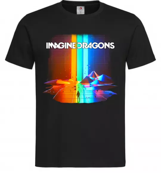 Мужская футболка Imagine Dragons Черный фото