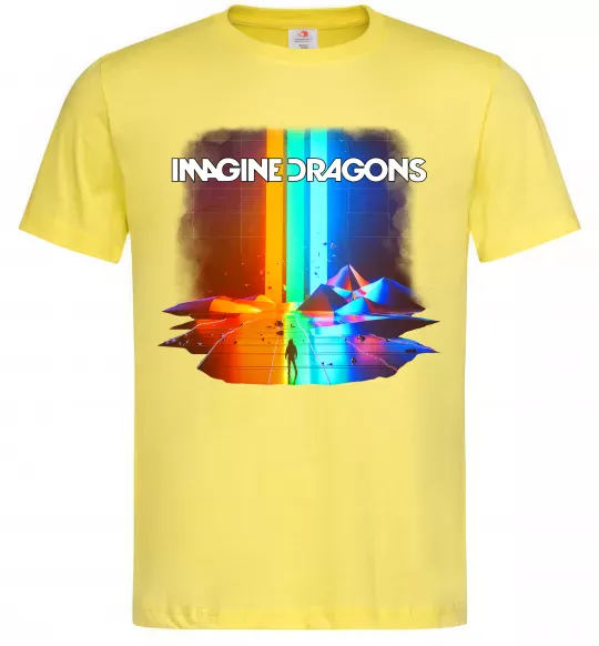 Мужская футболка Imagine Dragons Лимонный фото