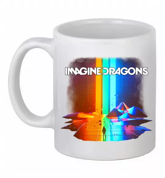 Чашка керамічна Imagine Dragons Білий фото