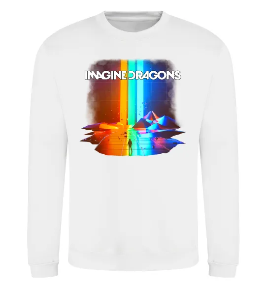 Свитшот Imagine Dragons Белый фото