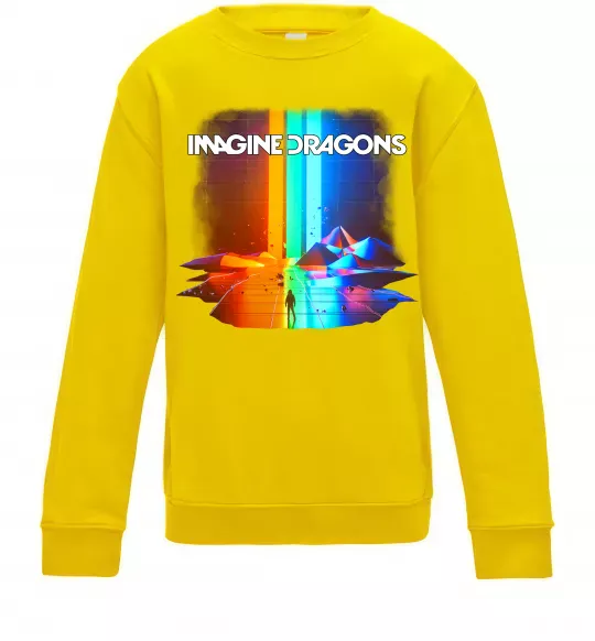 Дитячий світшот Imagine Dragons Сонячно жовтий фото