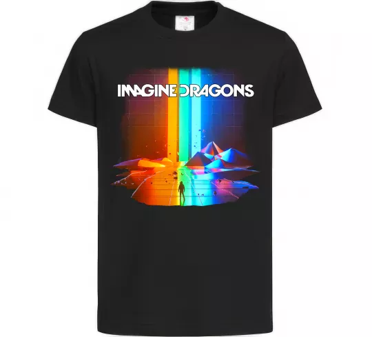 Детская футболка Imagine Dragons Черный фото