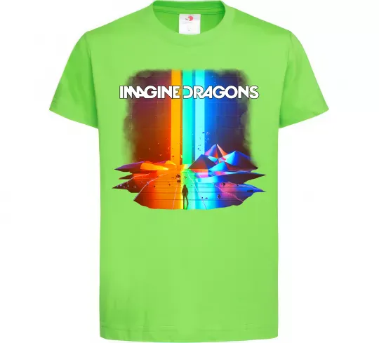 Детская футболка Imagine Dragons Лаймовый фото