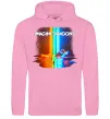Женская толстовка (худи) Imagine Dragons Розовый фото