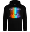 Женская толстовка (худи) Imagine Dragons Черный фото