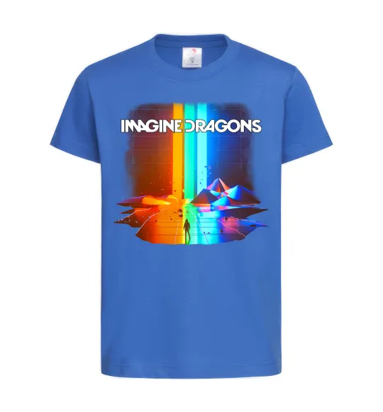 Детская футболка Imagine Dragons Ярко-синий фото