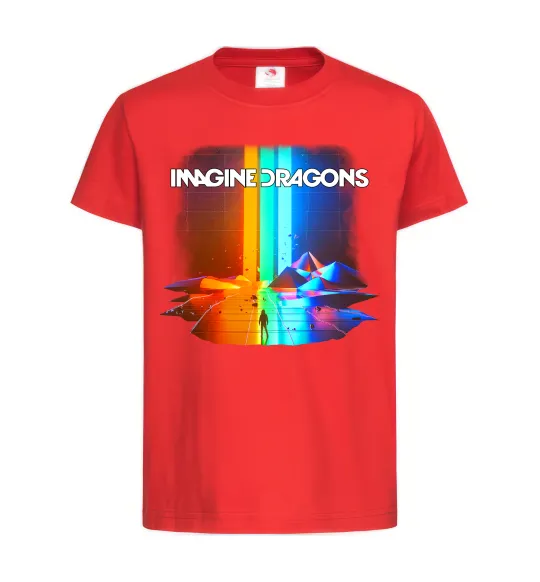 Детская футболка Imagine Dragons Красный фото