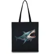 Эко-сумка Велика акула Черный фото