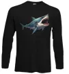 Лонгслив Велика акула Черный фото