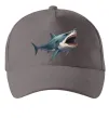 Кепка Велика акула Сірий фото