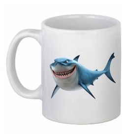 Чашка керамічна Акула з мультика