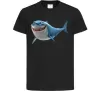 Детская футболка Акула з мультика Черный фото