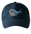 Кепка Акула з мультика Темно-синий фото