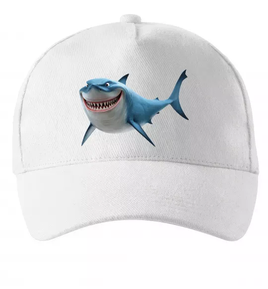 Кепка Акула з мультика Белый фото