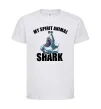 Детская футболка Shark is my spirit animal Белый фото
