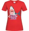 Жіноча футболка Free kisses Червоний фото
