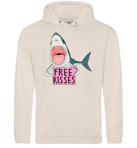Женская толстовка (худи) Free kisses Таш фото