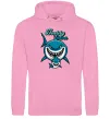 Жіноча толстовка (худі) Daddy shark Рожевий фото