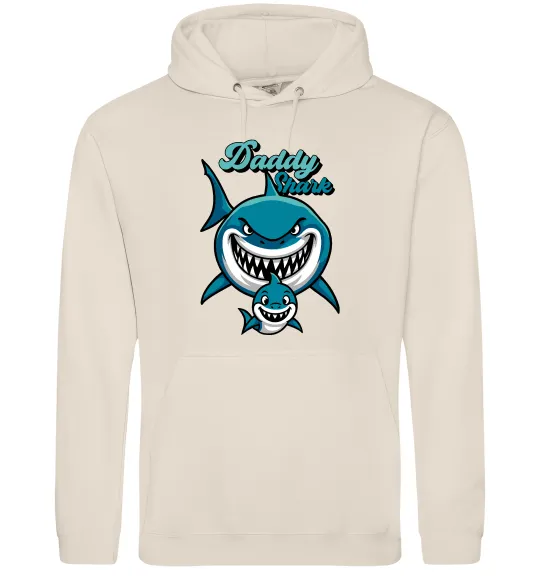 Женская толстовка (худи) Daddy shark Таш фото