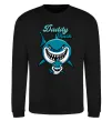 Свитшот Daddy shark Черный фото