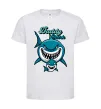 Детская футболка Daddy shark Белый фото