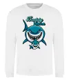 Свитшот Daddy shark Белый фото
