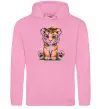 Женская толстовка (худи) Тигреня Розовый фото