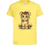 Дитяча футболка Тигреня Лимонний фото