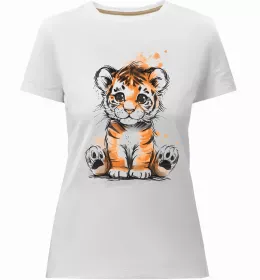 Женская премиум футболка