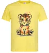 Мужская футболка Тигреня Лимонный фото