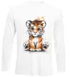 Лонгслив Тигреня Белый Лонгслив Тигреня Белый фото