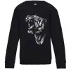 Детский Свитшот Тиг-рик Черный фото