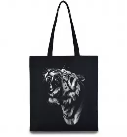 Эко-сумка No regret live with no limit Черный фото Эко-сумка No regret live with no limit Черный фото