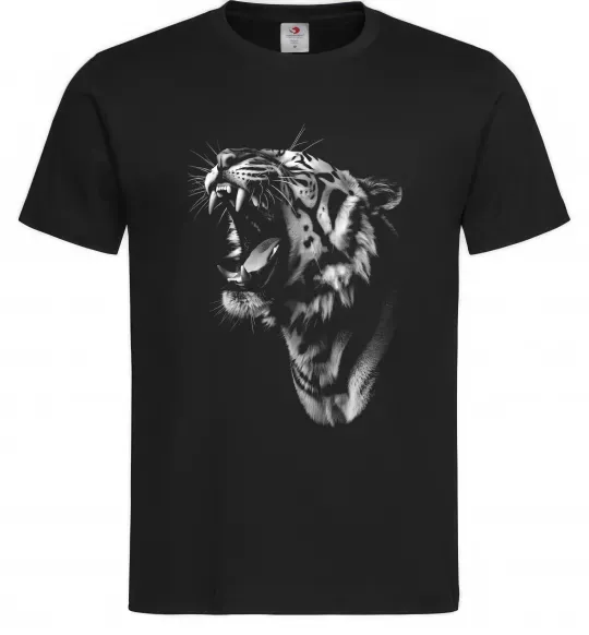 Чоловіча футболка Тиг-рик Чорний фото