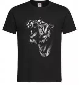 Мужская футболка Тиг-рик Черный фото