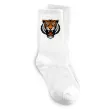 Носки Тигр емблема Белый фото