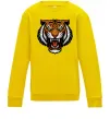 Дитячий світшот Тигр емблема Сонячно жовтий фото