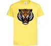 Детская футболка Тигр емблема Лимонный фото