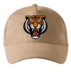 Кепка Тигр емблема Песочный фото