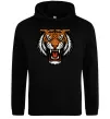 Женская толстовка (худи) Тигр емблема Черный фото